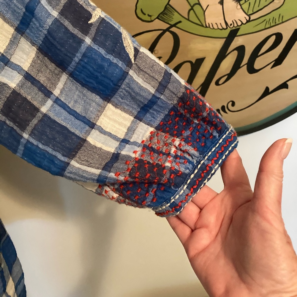 Johnny Was Workshop Split Back Top - image 3